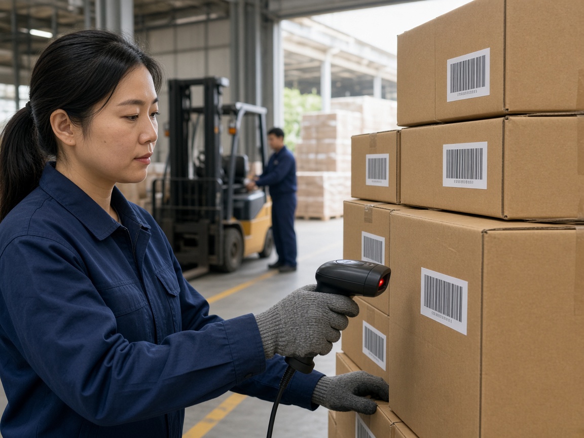 Cargo received at origin warehouse
